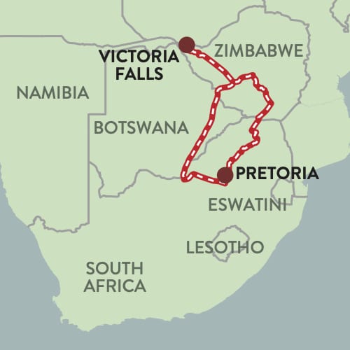 Victoria Falls Zambia Map   RVR Map Thumb VIC 