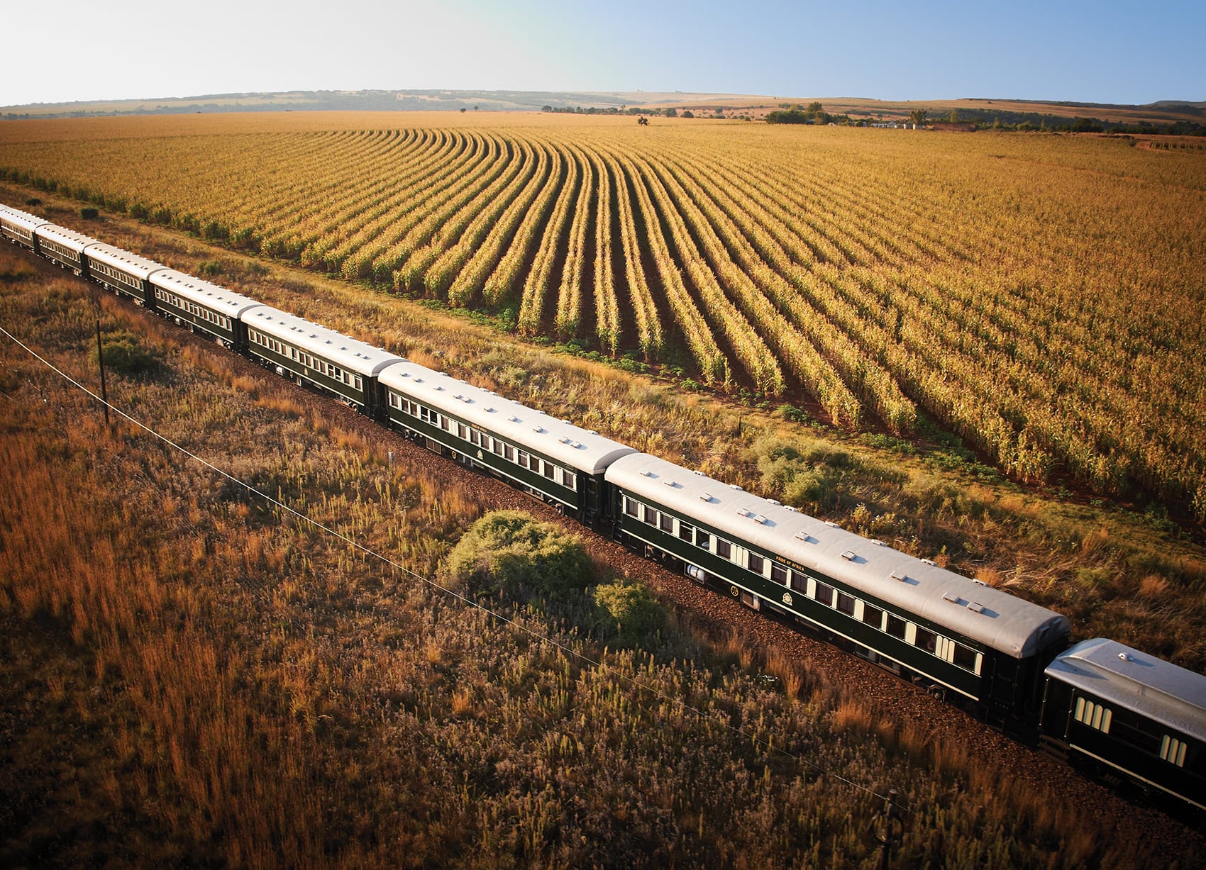 Железные дороги африки. Rovos Rail (Южная Африка). РОВОС рейл поезд ЮАР. Rovos Rail поезд. Pride of Africa поезд.